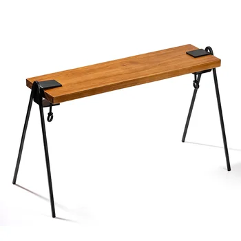  Delinmemiş açık masa ayağı metal standı masa ayağı hareketli destek ayağı sabit raf kamp kare masa barbekü masa standı